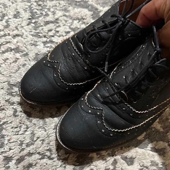 🖤Classic Black Brogue Women’s Shoes🖤 - Picture 3 of 11